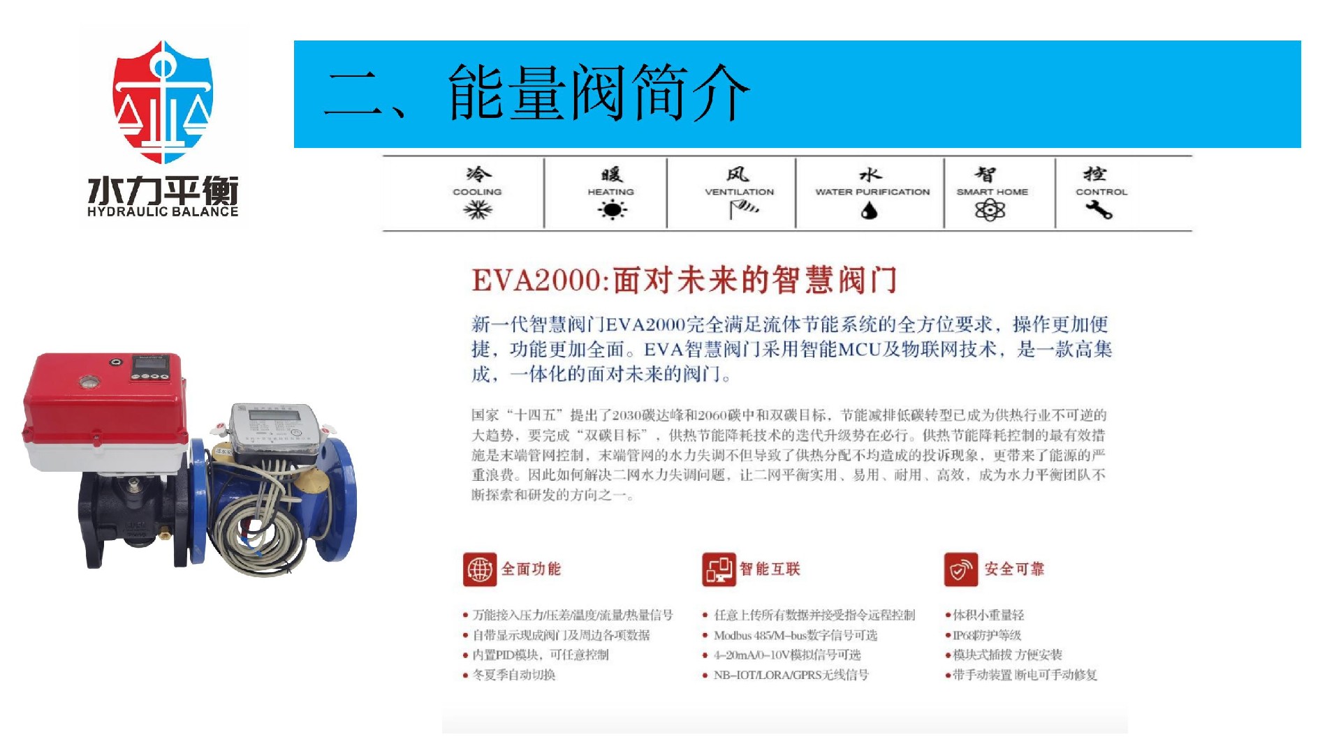 EVA2000C電子式智慧能量閥門(mén)